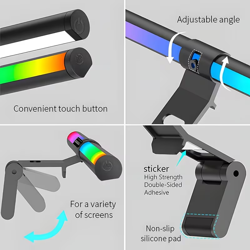 Barre lumineuse RGB pour monit - Desk Setup Lamp avis et prix