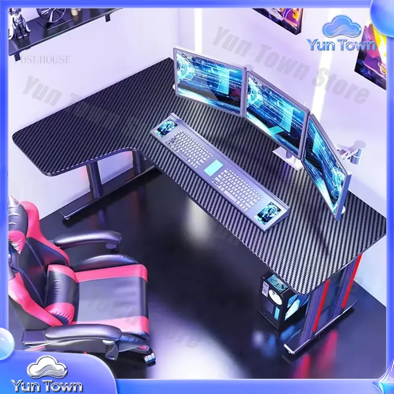Bureau d'ordinateur en forme d - Desk Setup L Shaped avis et prix