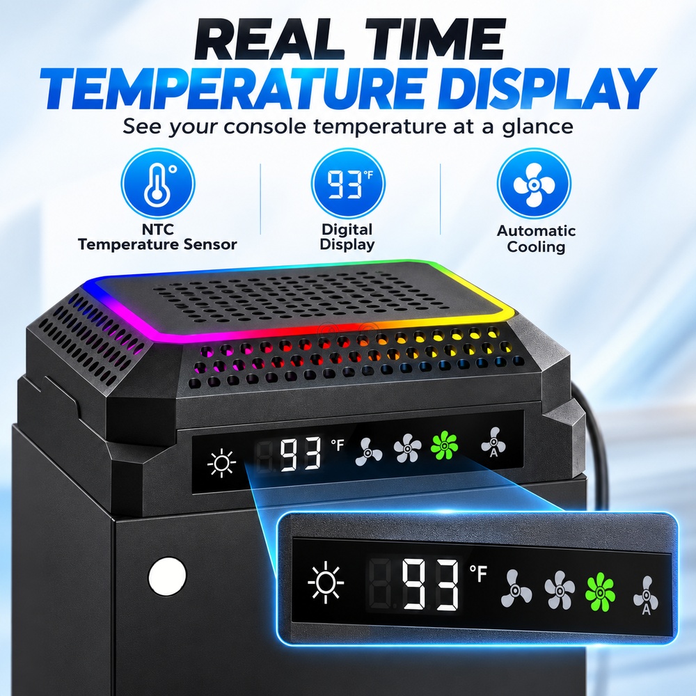 Ventilateur de refroidissement - Desk Setup Xbox avis et prix