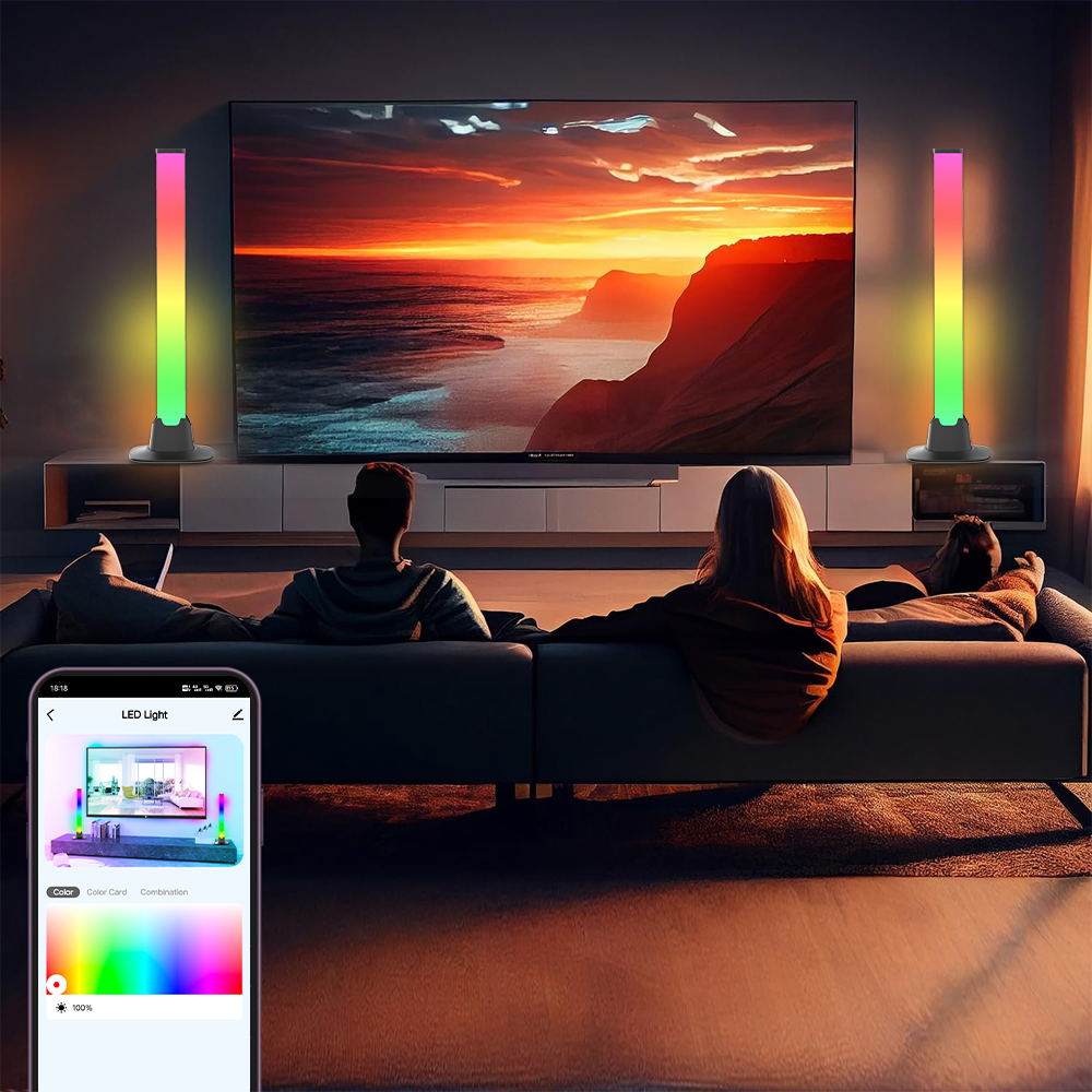 Barre de lumières LED RGB inte - Desk Setup With Tv avis et prix